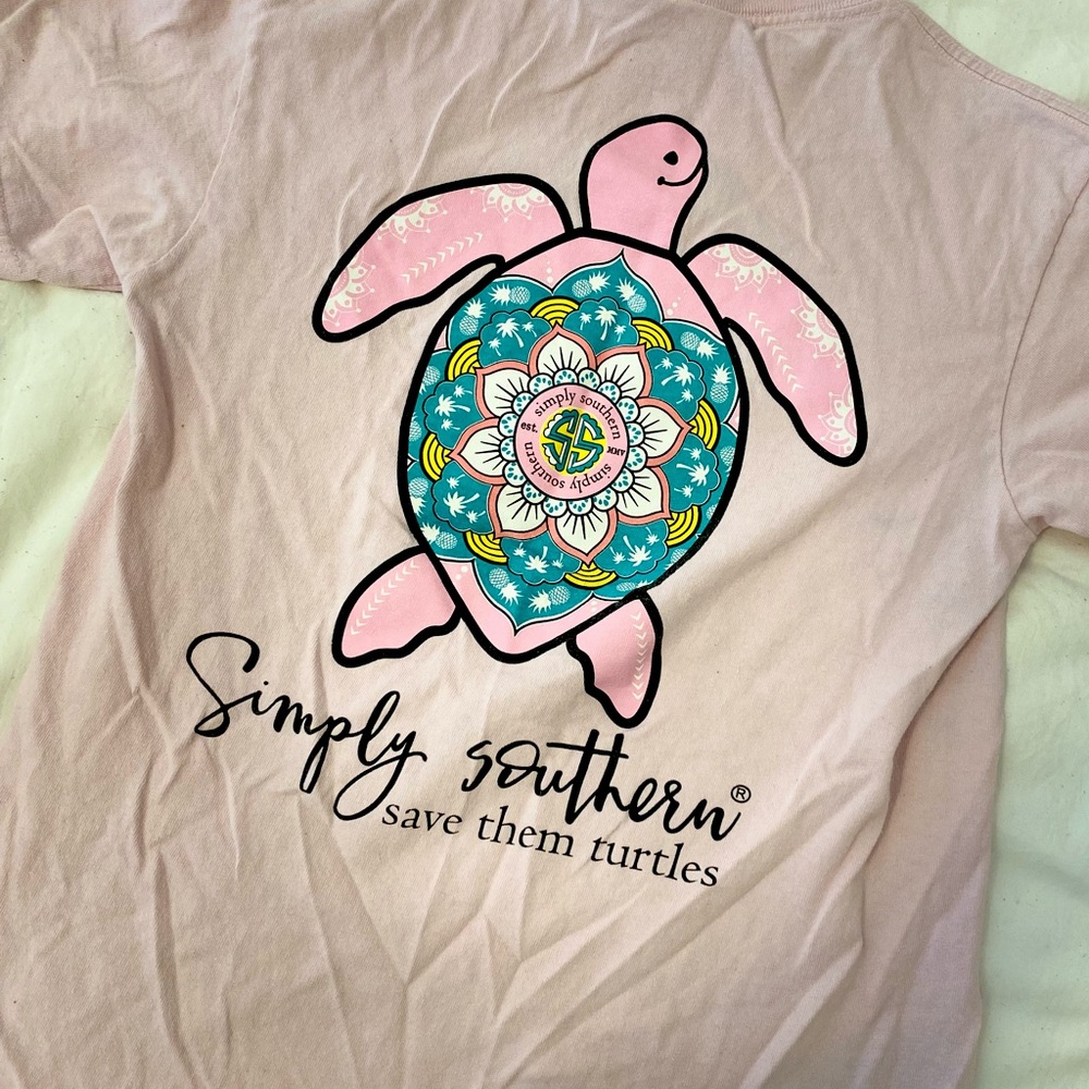 Simply Southern Turtle Tshirt